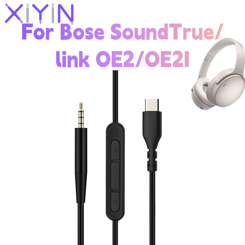 Wired Earphone Mic - Câble audio de remplacement de 1,4