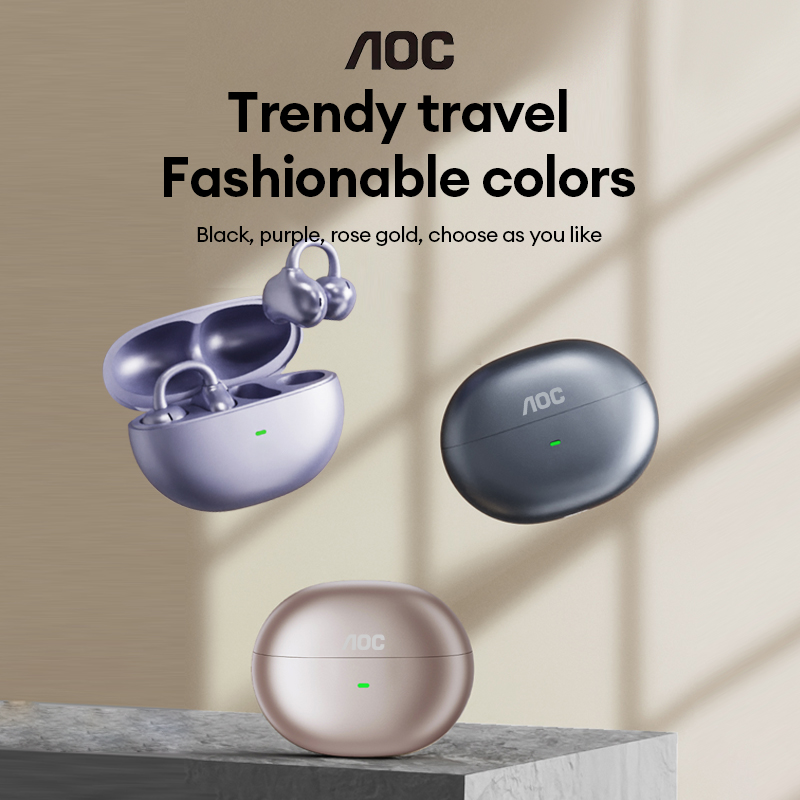 Wired Earphone Mic - Écouteurs sans fil Bluetooth AOC ACD2544