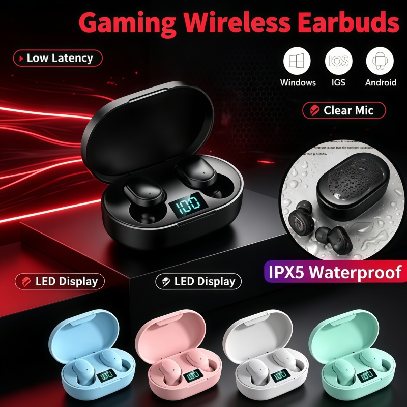 Bluetooth Headset On Ear - Nouveaux écouteurs sans fil Bluetooth E6S,