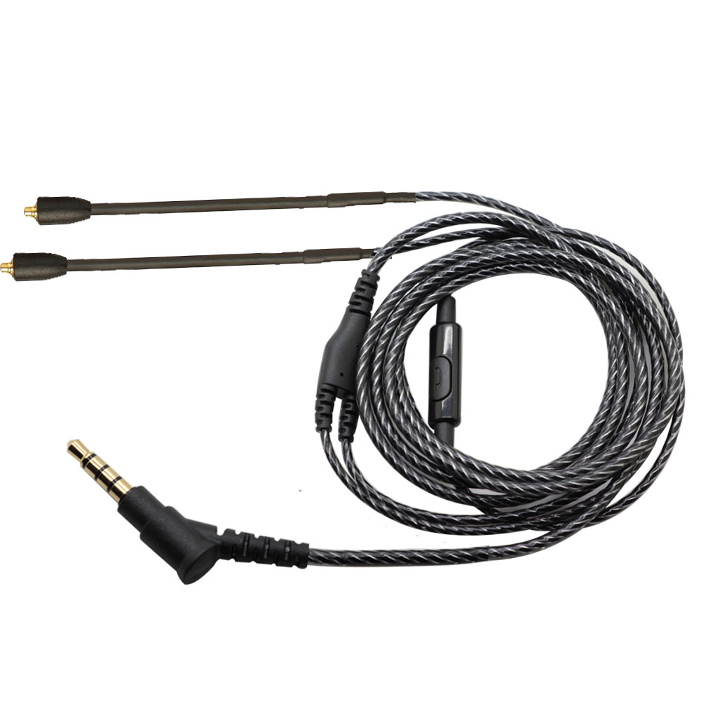 Wired Earphone Mic - MMCX SE215 – câble avec micro