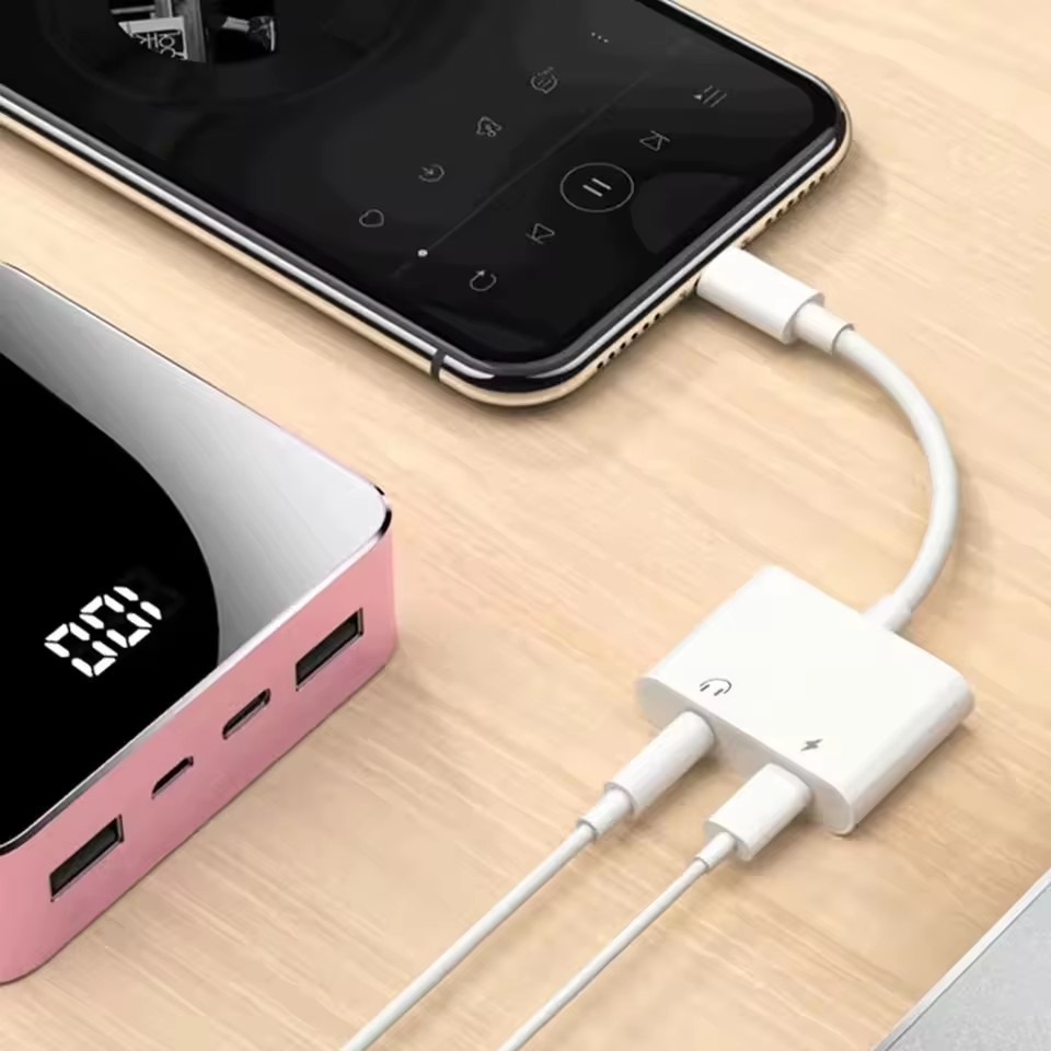Adaptateur audio et chargeur 2 - Earphone Splitter Jack avis et prix