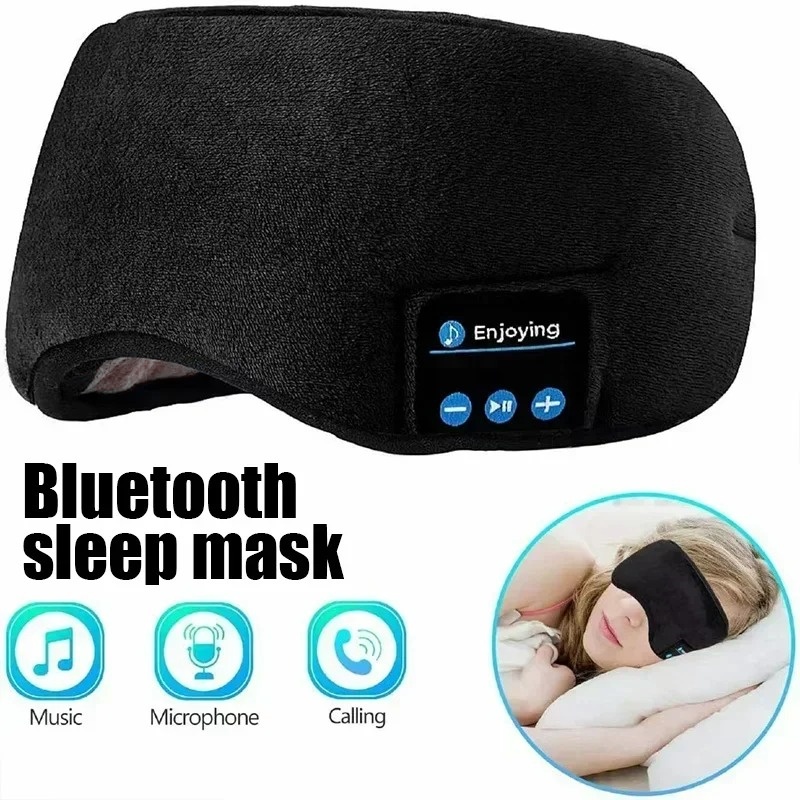 Masque pour les yeux 3D avec é - Bluetooth Headset On Ear avis et prix