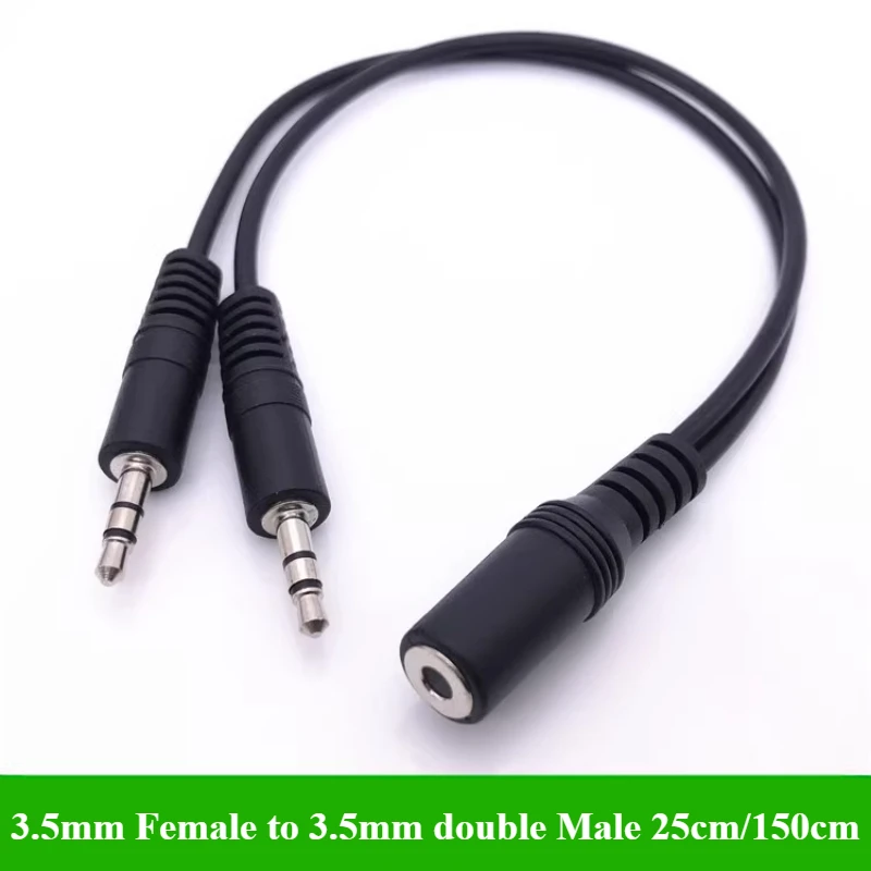 2/5 pièces/lot Câble adaptateu - Earphone Splitter Jack avis et prix
