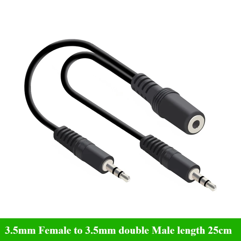 2/5 pièces/lot Câble adaptateu - Earphone Splitter Jack avis et prix