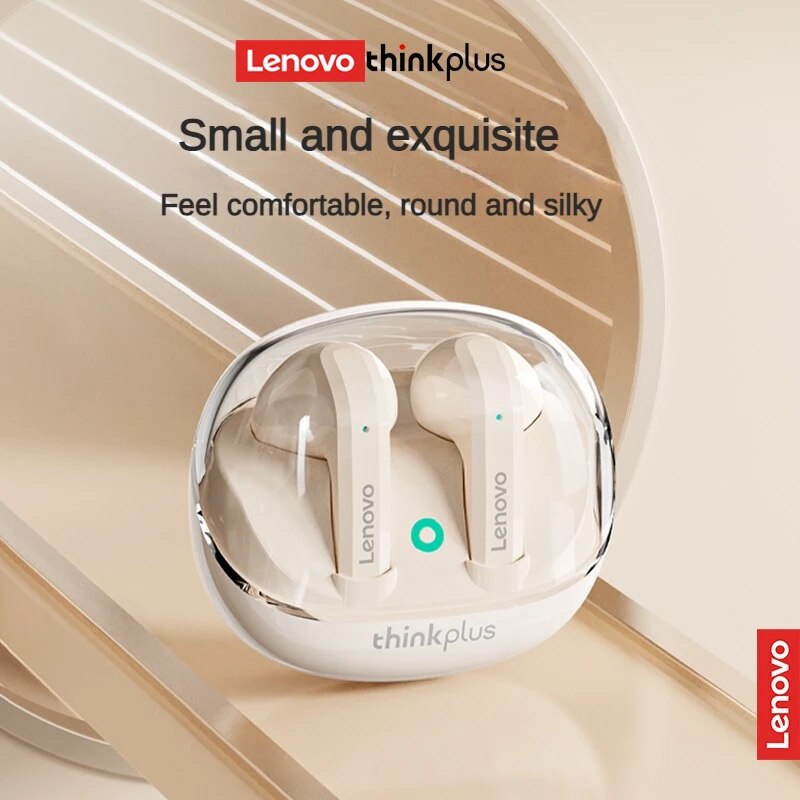 Lenovo-Écouteurs sans fil Blue - Wired Earphone Mic avis et prix