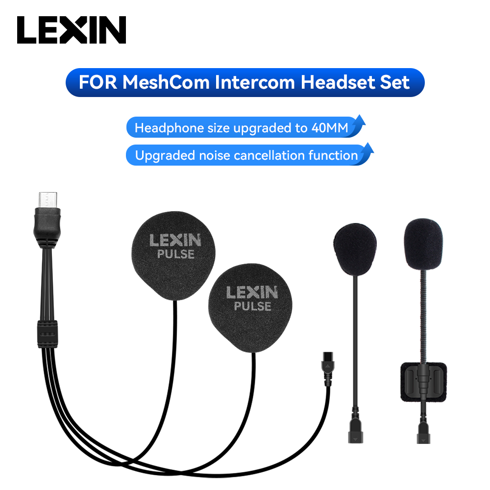 LEXIN-MeshCom Intercom Mesh av - Noise Cancelling Headphone avis et prix