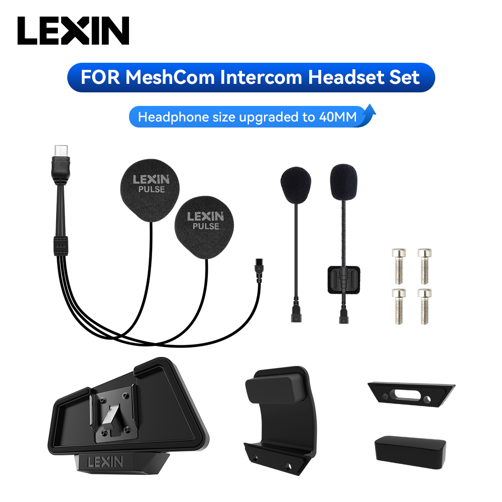 LEXIN-MeshCom Intercom Mesh av - Noise Cancelling Headphone avis et prix