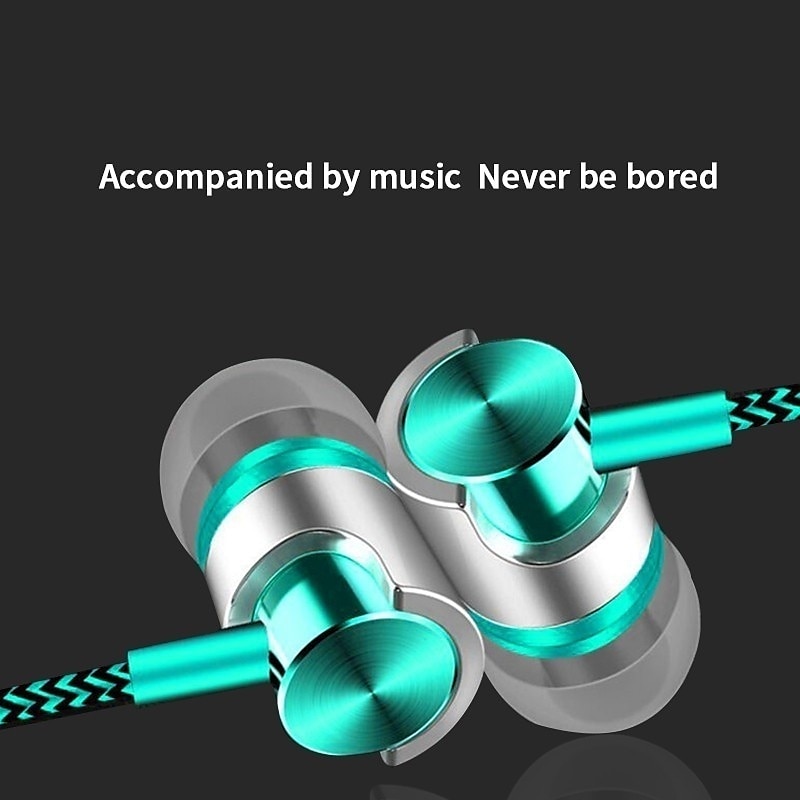 9D stéréo filaire casque basse - Wired Earphone Mic avis et prix